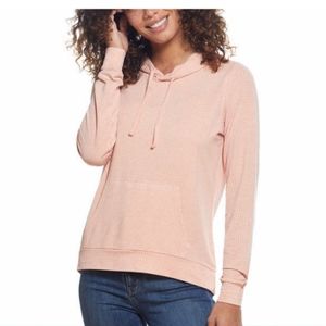 Weather proof vintage ladies gingham hoodie